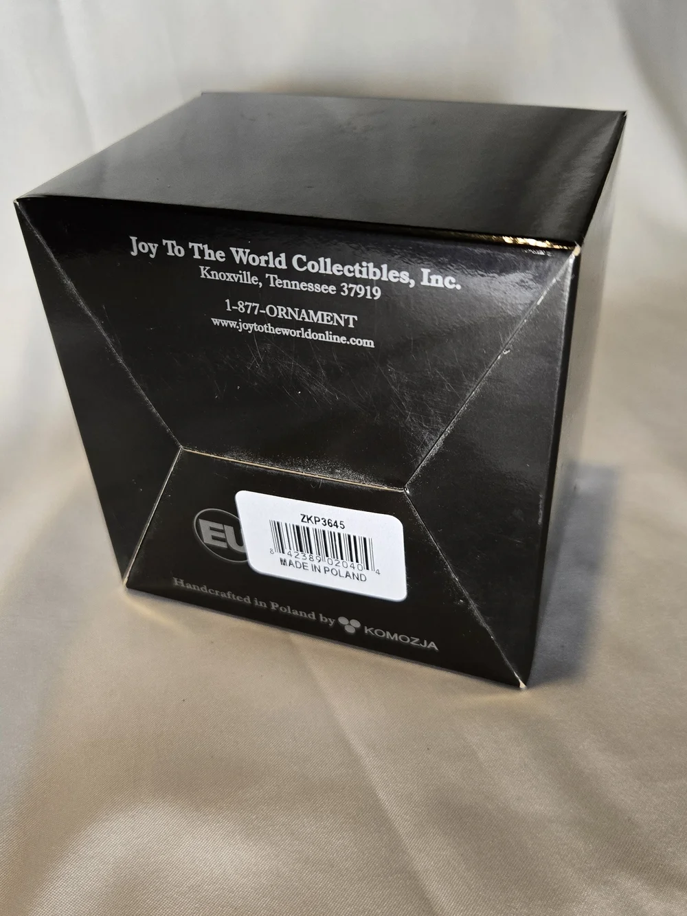 Kurt Adler Gorilla Christmas Ornament Poland Komazja Joy to the World New in Box